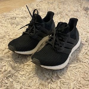 Adidas ultraboost. Womens. Black. Size 6